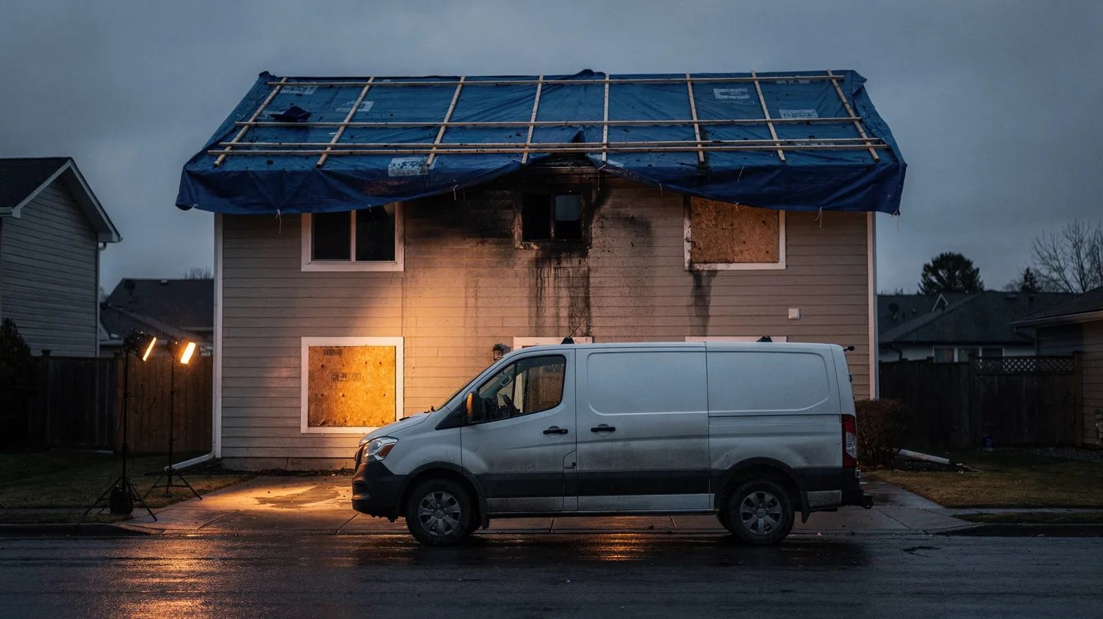Fire Damage Restoration in Center, ND near me